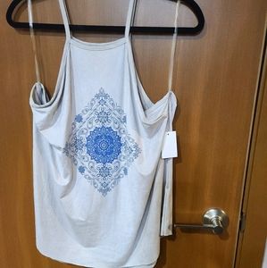 Charlotte Russe Suede Tank